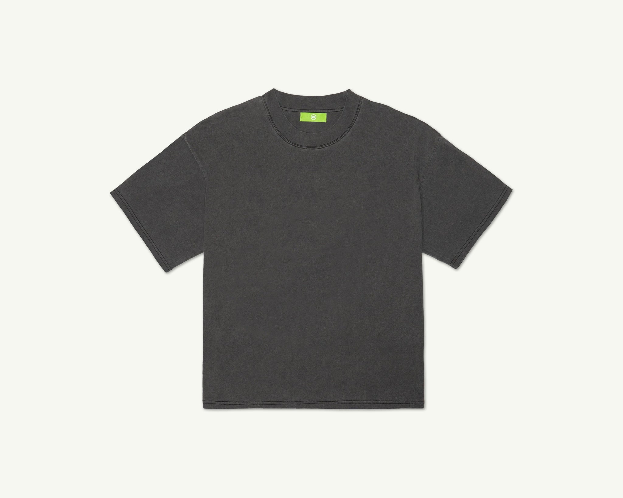 Blank Tee Washed Black