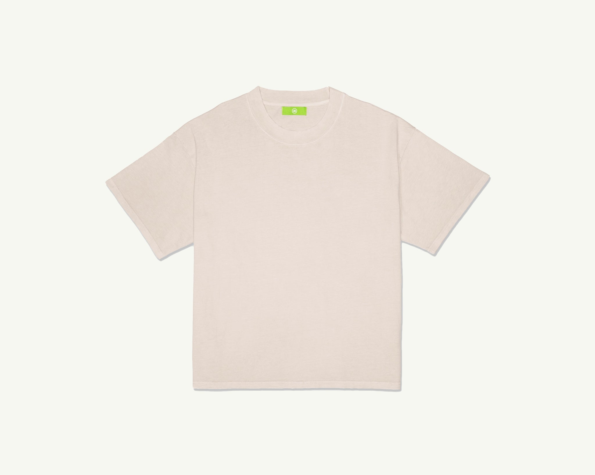 Blank Tee Washed Cream