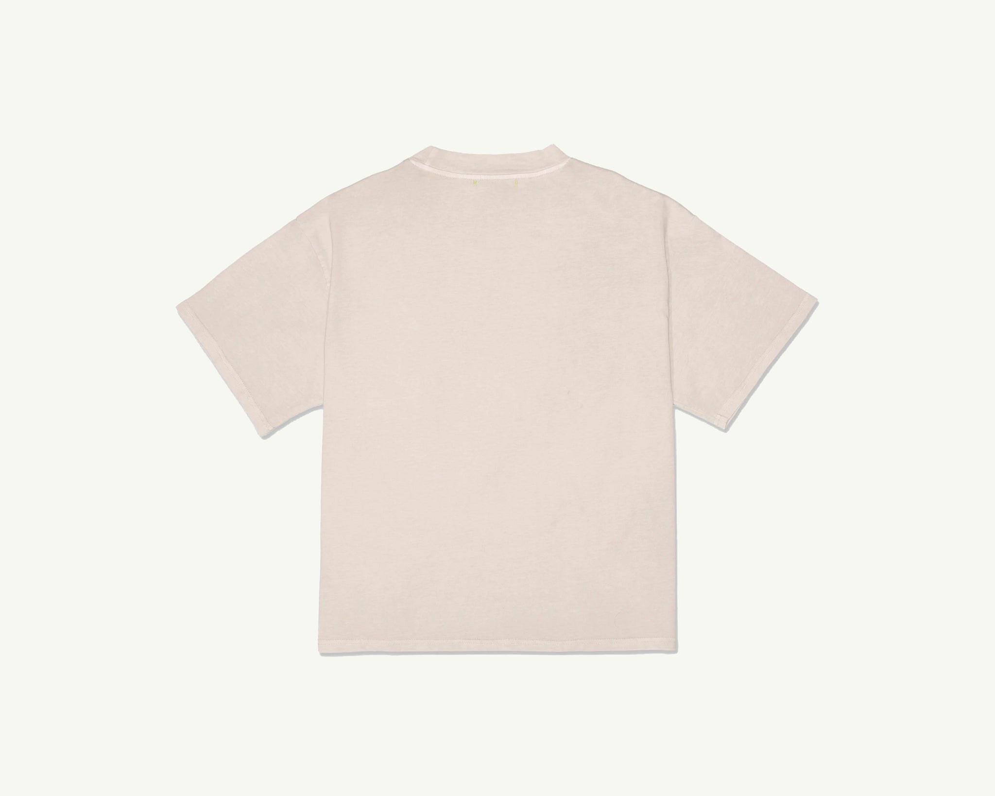 Blank Tee Washed Cream